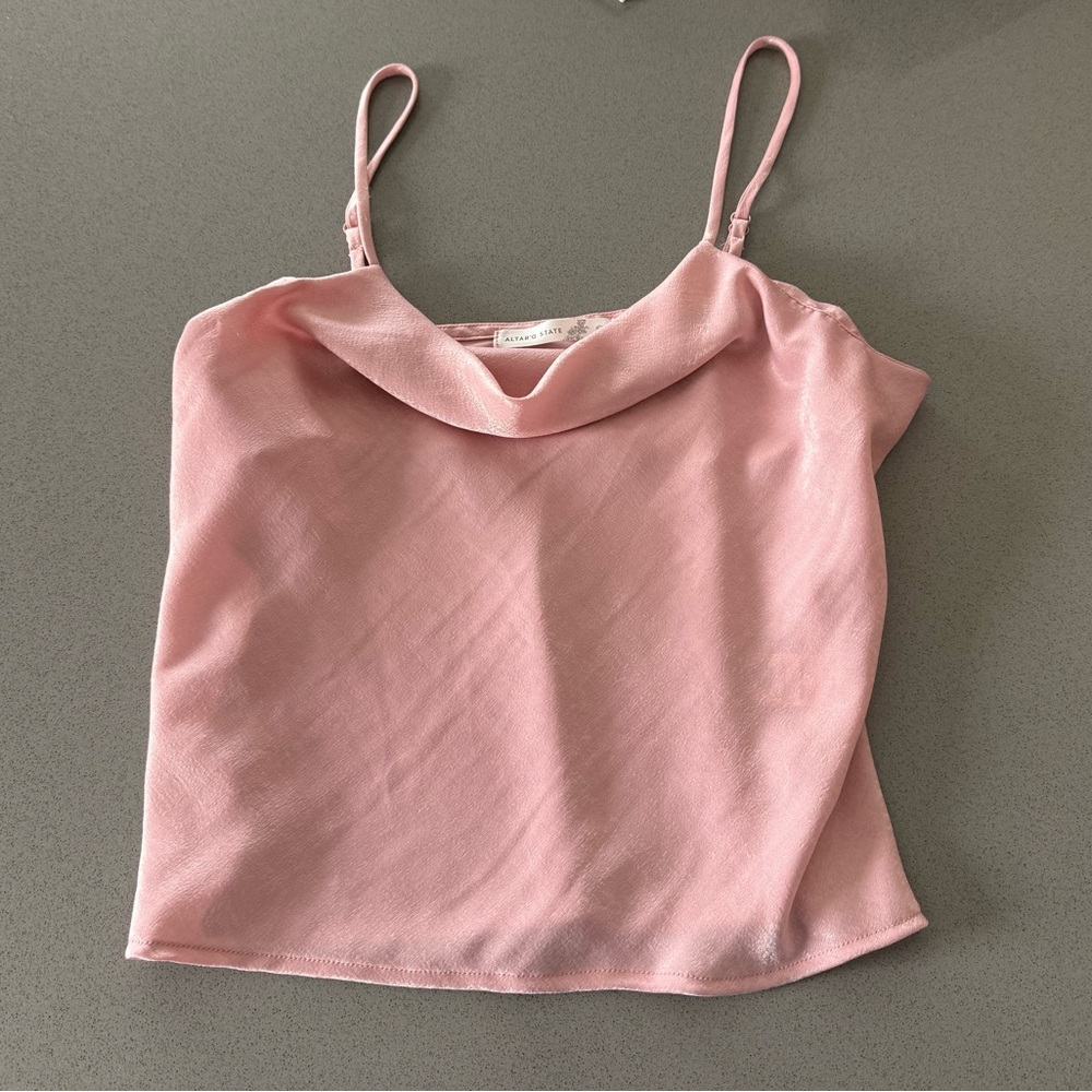 NWOT Altar’d State Cowl Neck Tank Top